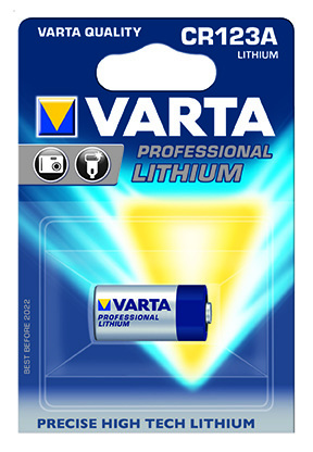 Varta Battery CR123A 3V Litium